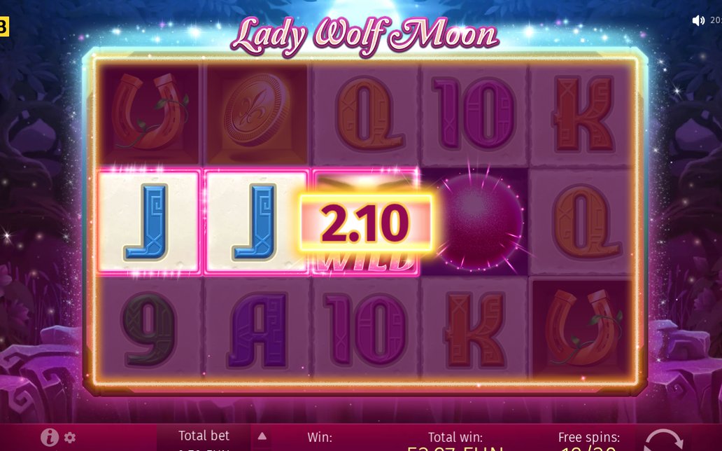 Free Spins, every win multiplied by three